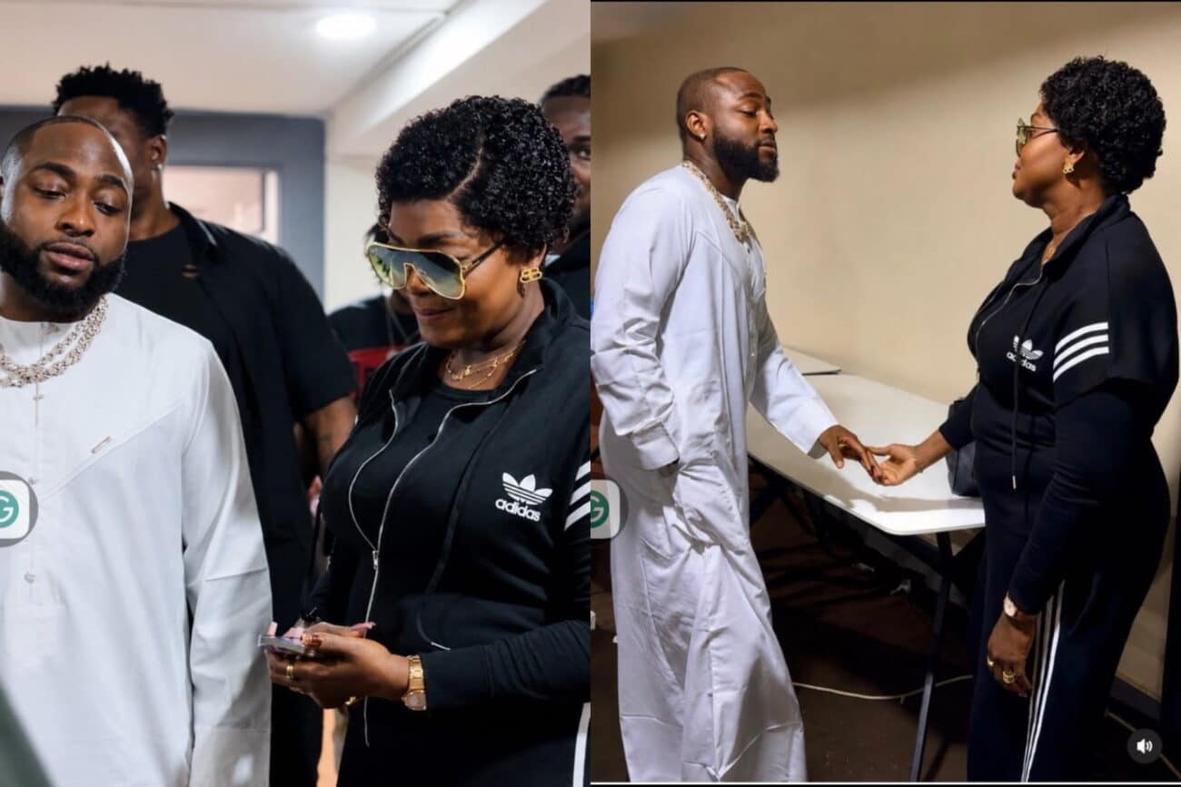 Eniola Badmus and Davido