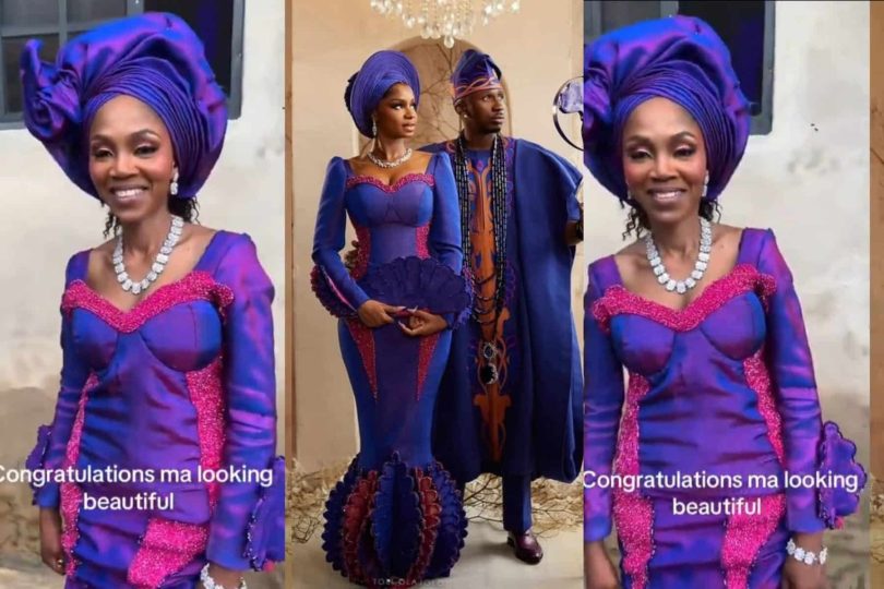 Designer recreates Priscilla Ojo wedding dress