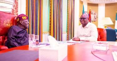 Fayose Visits Tinubu