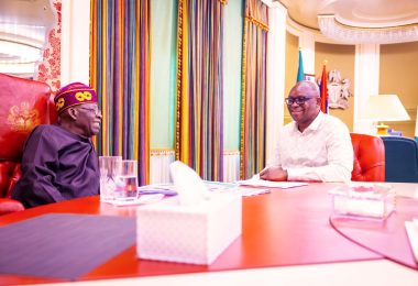 Fayose Visits Tinubu