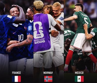 France Norway and Mexico have booked their place 399x340 1