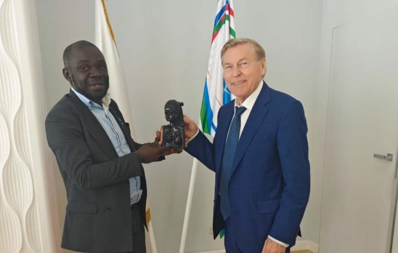 Francois Ngan Professor Vladimir Filippov African Graduates Association