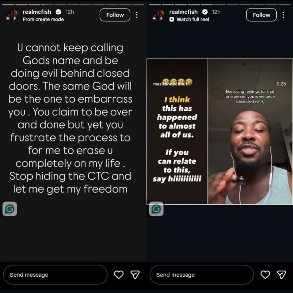 Frustrating the process MC Fish shades Anita Joseph