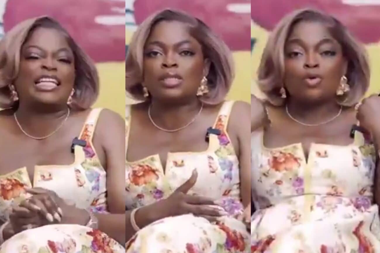 Funke Akindele dancing for movie promotion