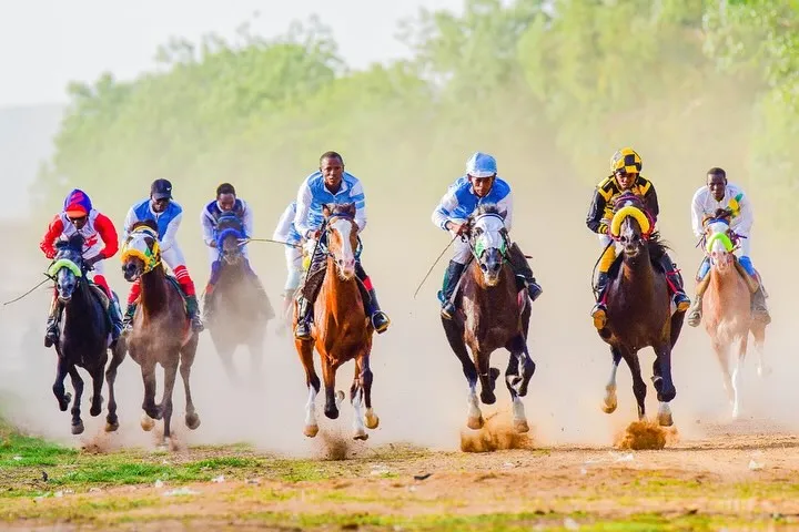 Horse racing action in Nigeria Credit Horse Racing Federation Nigeria