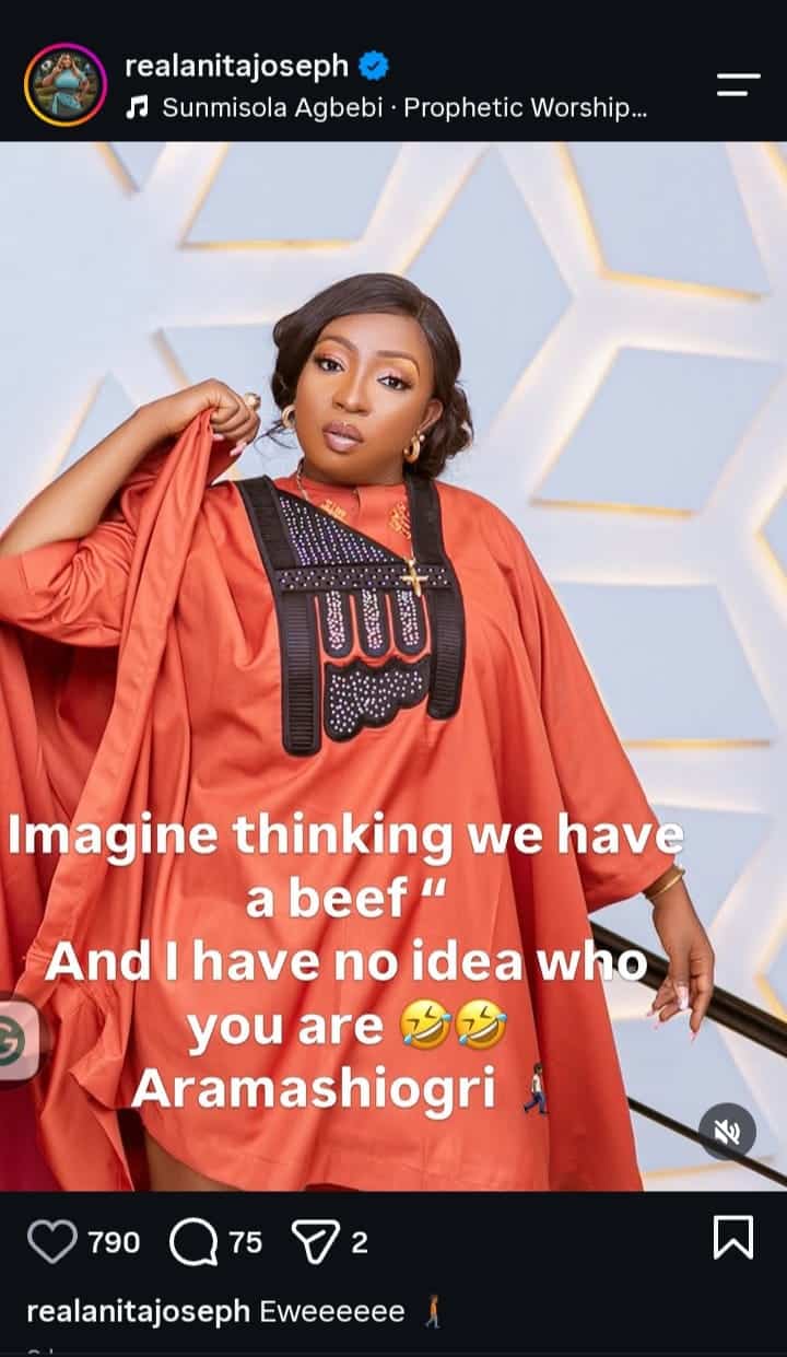 Anita Joseph have no idea about beef