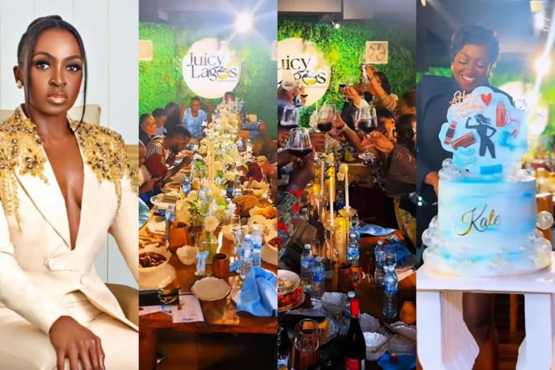 Kate Henshaw 55th birthday party hosted by Mabel Makun