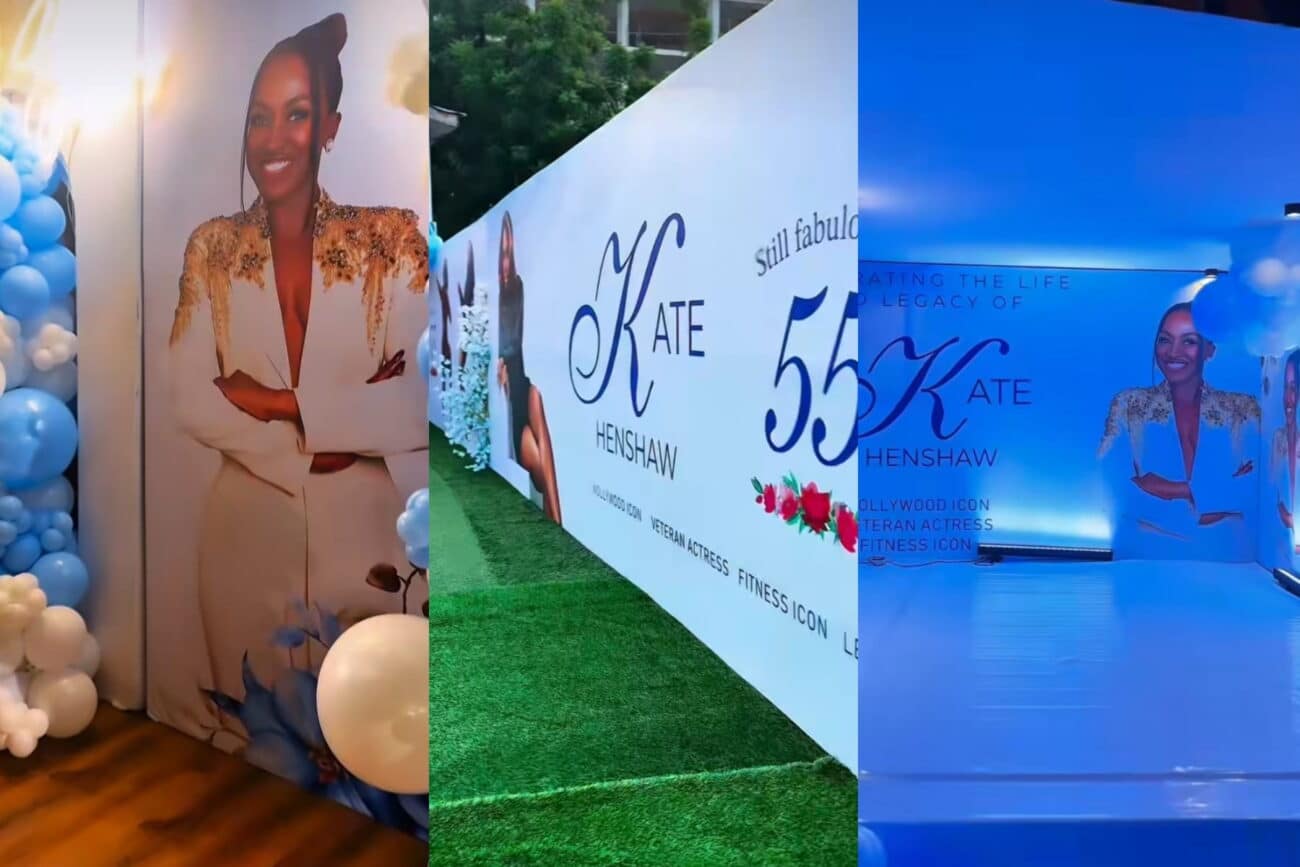 Kate Henshaw 55th party by Mabel Makun