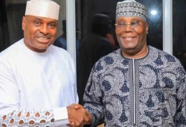 Kenneth Okonkwo and Atiku Abubakar