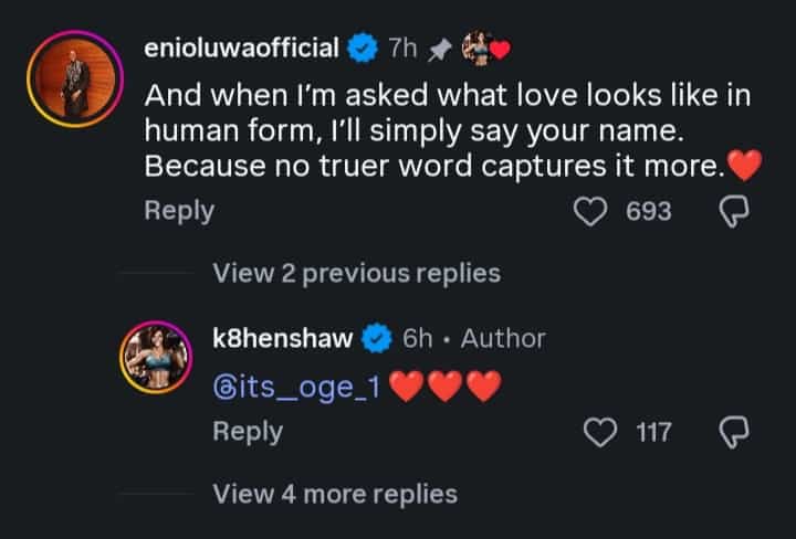 Enioluwa says Kate Henshaw is love in human form