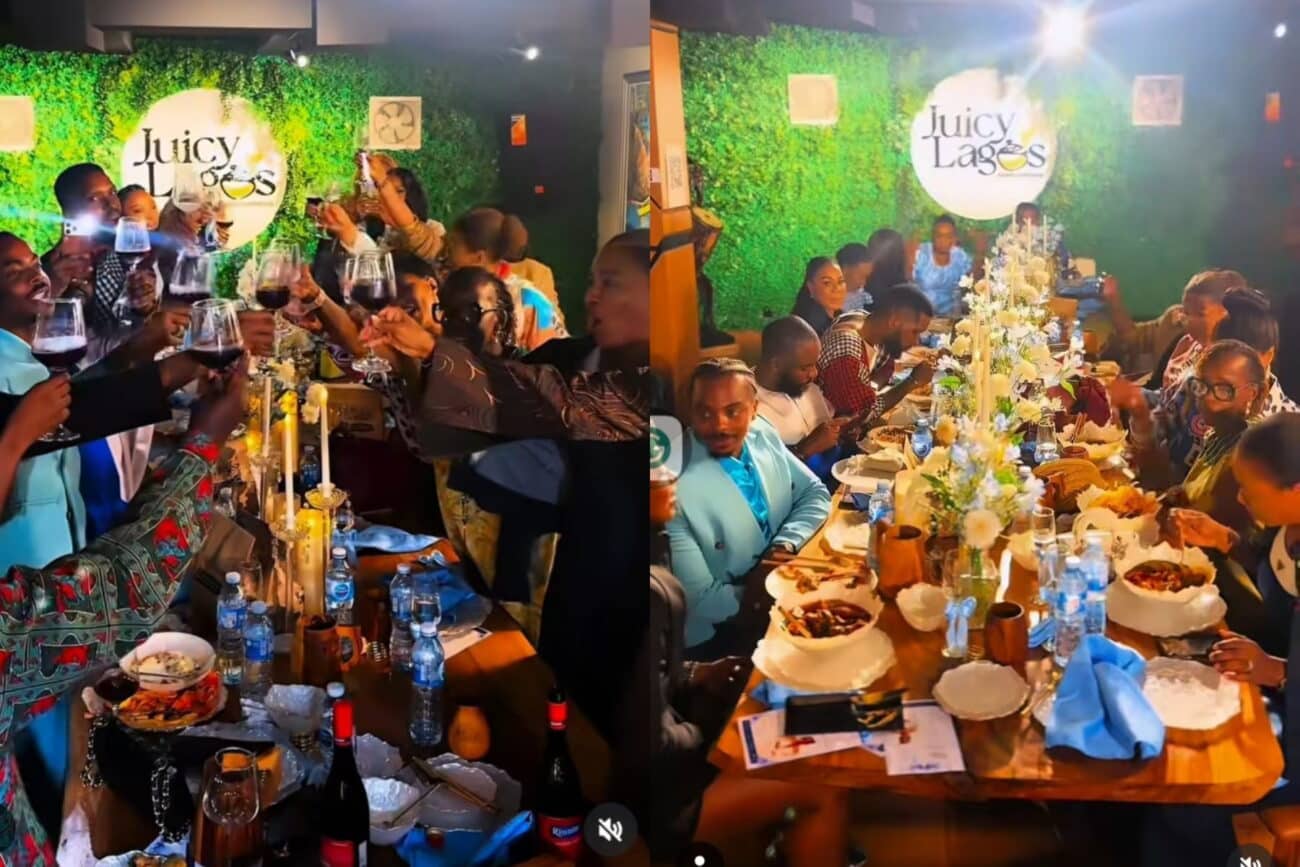 Kate Henshaw 55th party by Mabel Makun