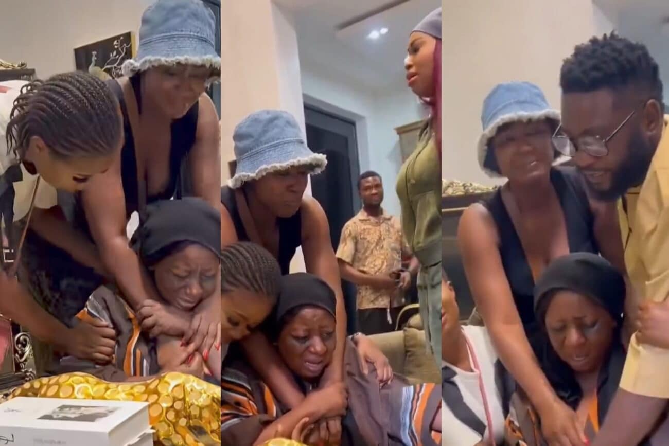 Mide Martins and cast weep uncontrollably