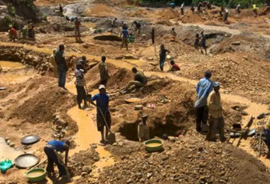 Mining pit