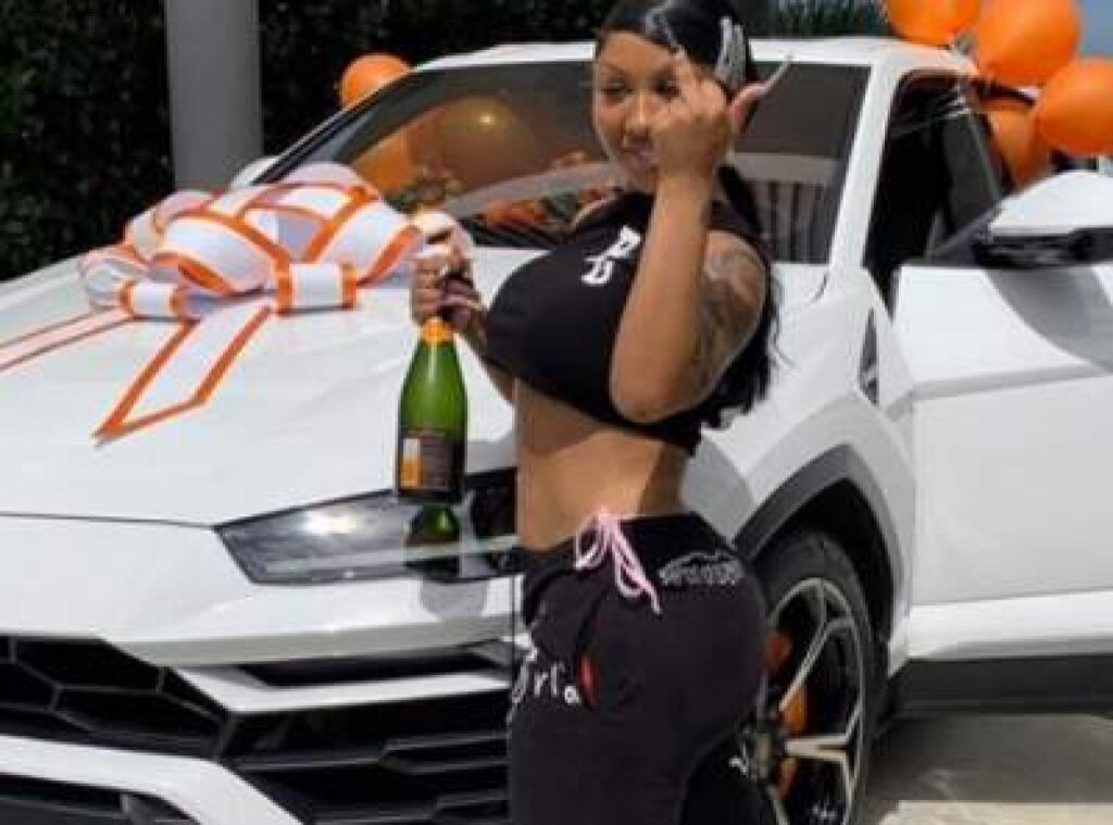 MoneyBagg Yo Ari Fletcher Lambo Truck Birthday Chyna Santana 1200x890 1