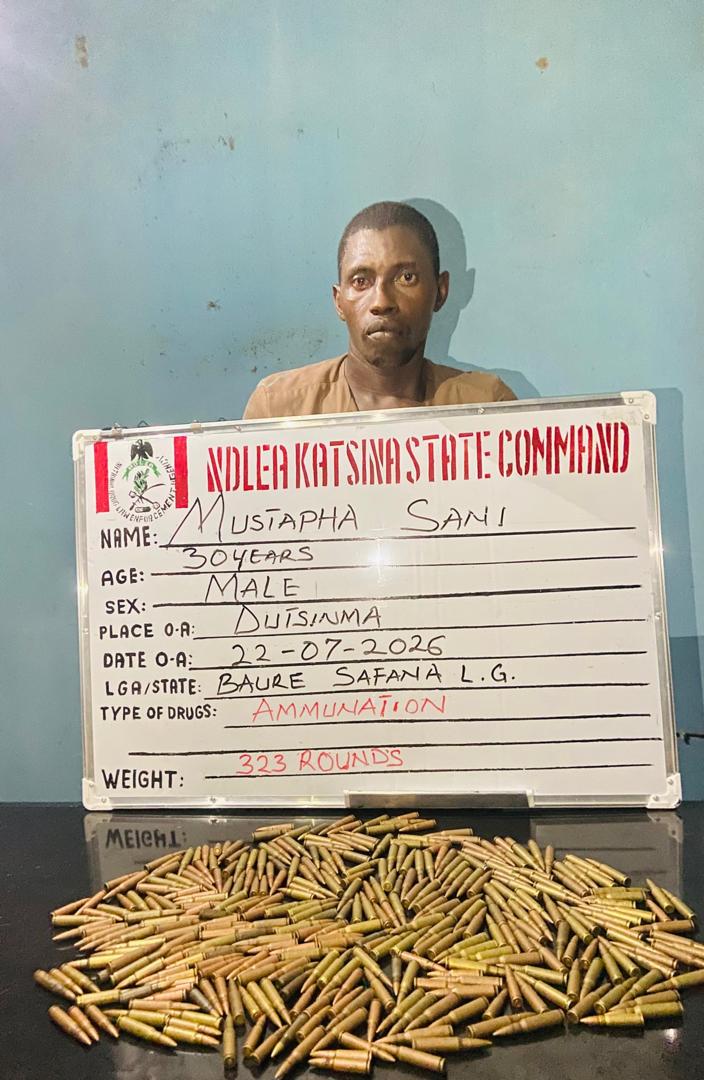 NDLEA intercepts ammunition concealed in palm oil kegs