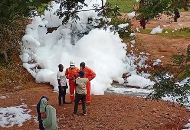 NESREA Probes Suspected Chemical Spill On Kaduna Abuja Expressway