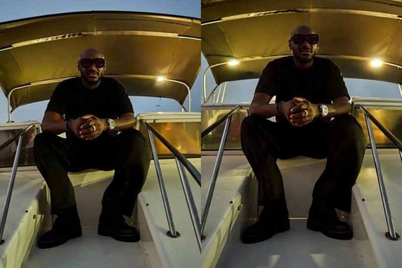 No words just gratitude 2baba writes