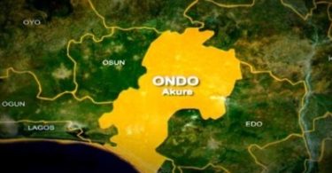 Ondo State map