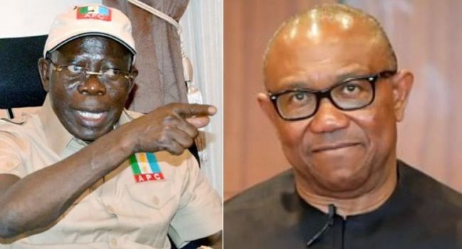 Oshiomhole peter obi