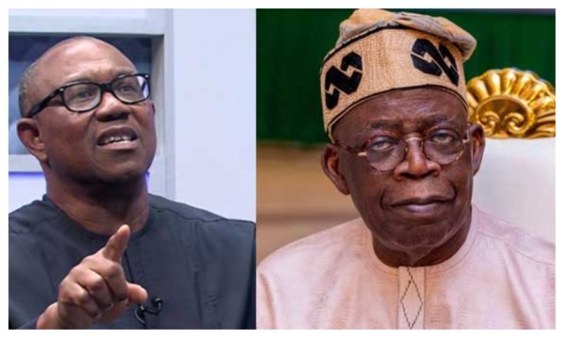 Peter Obi and Tinubu