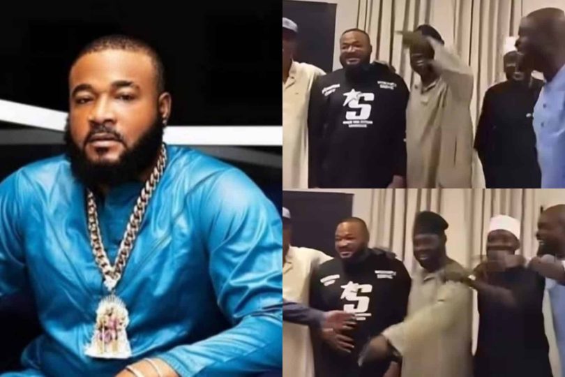 Sam Larry makes first appearance following accident