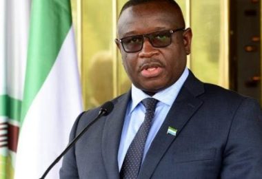 Sierra Leone President and current Chair ECOWAS Authority Julius Maada Bio