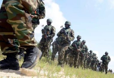 Soldiers Nigerian Army troops