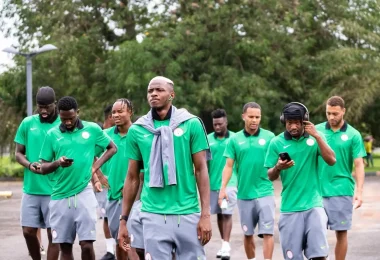 Super Eagles and Vision 2030 Credit Super Eagles Facebook Page