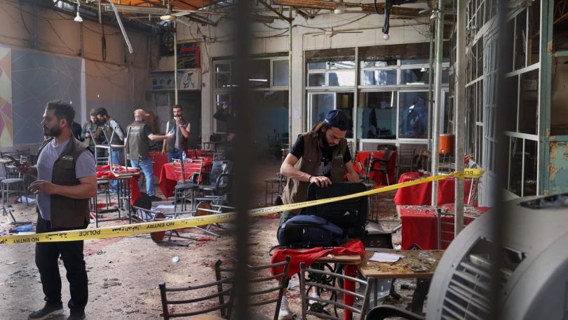 Syria Cafe Explosion 15978