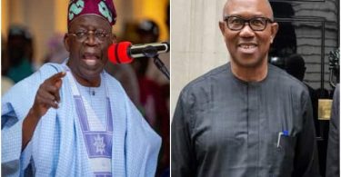 Tinubu and Peter Obi
