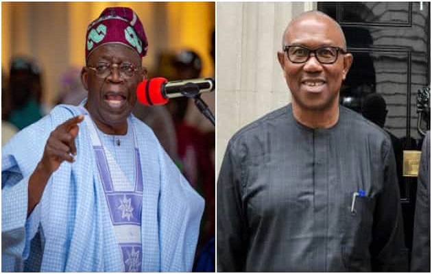 Tinubu and Peter Obi