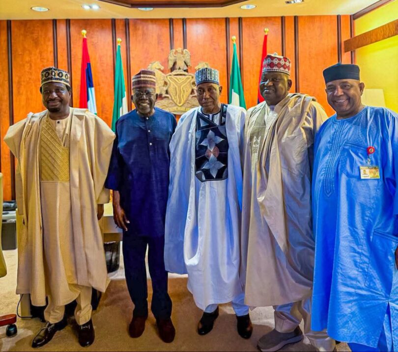 Tinubu meets NDCs Hanga Gaya