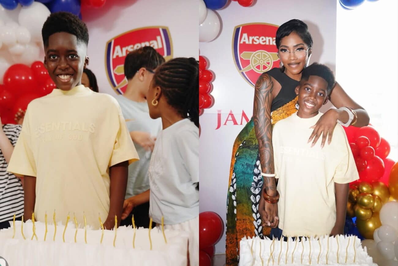 Tiwa Savage son Jamals 11th birthday celebration