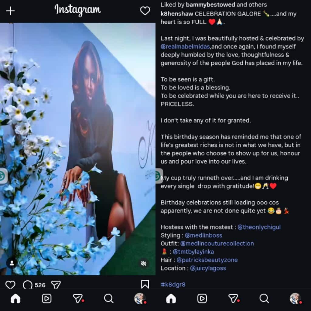Kate Henshaw 55th party by Mabel Makun
