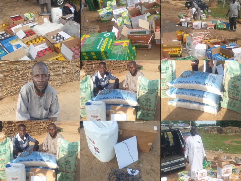 Troops arrest 6 terrorist logistics suppliers recover Starlink device fertilisers in Borno