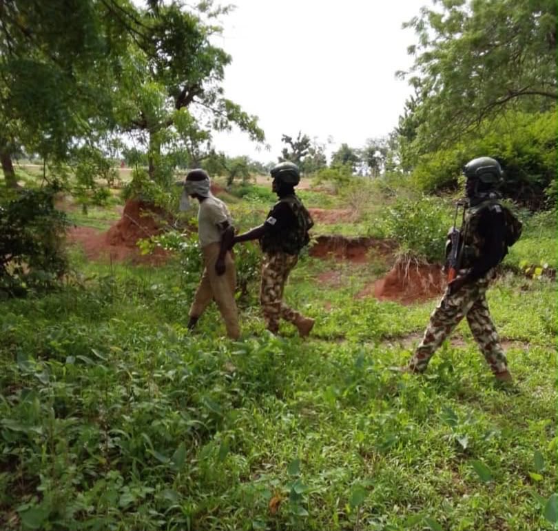 Troops arrrest