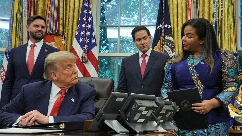 Trump Congo s Foreign Minister Therese Kayikwamba Wagner