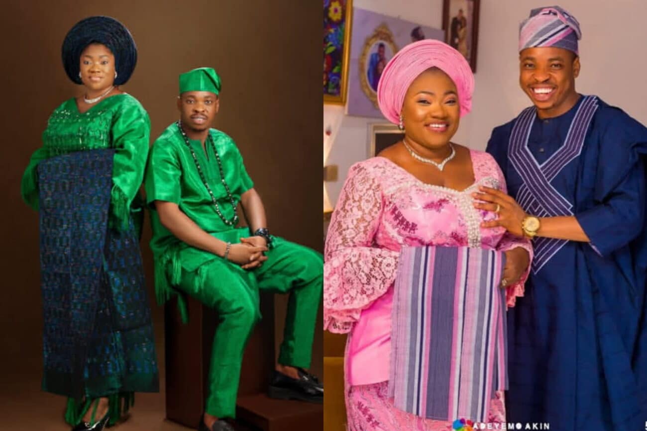 Woli Agba and his wife Princess Olaife
