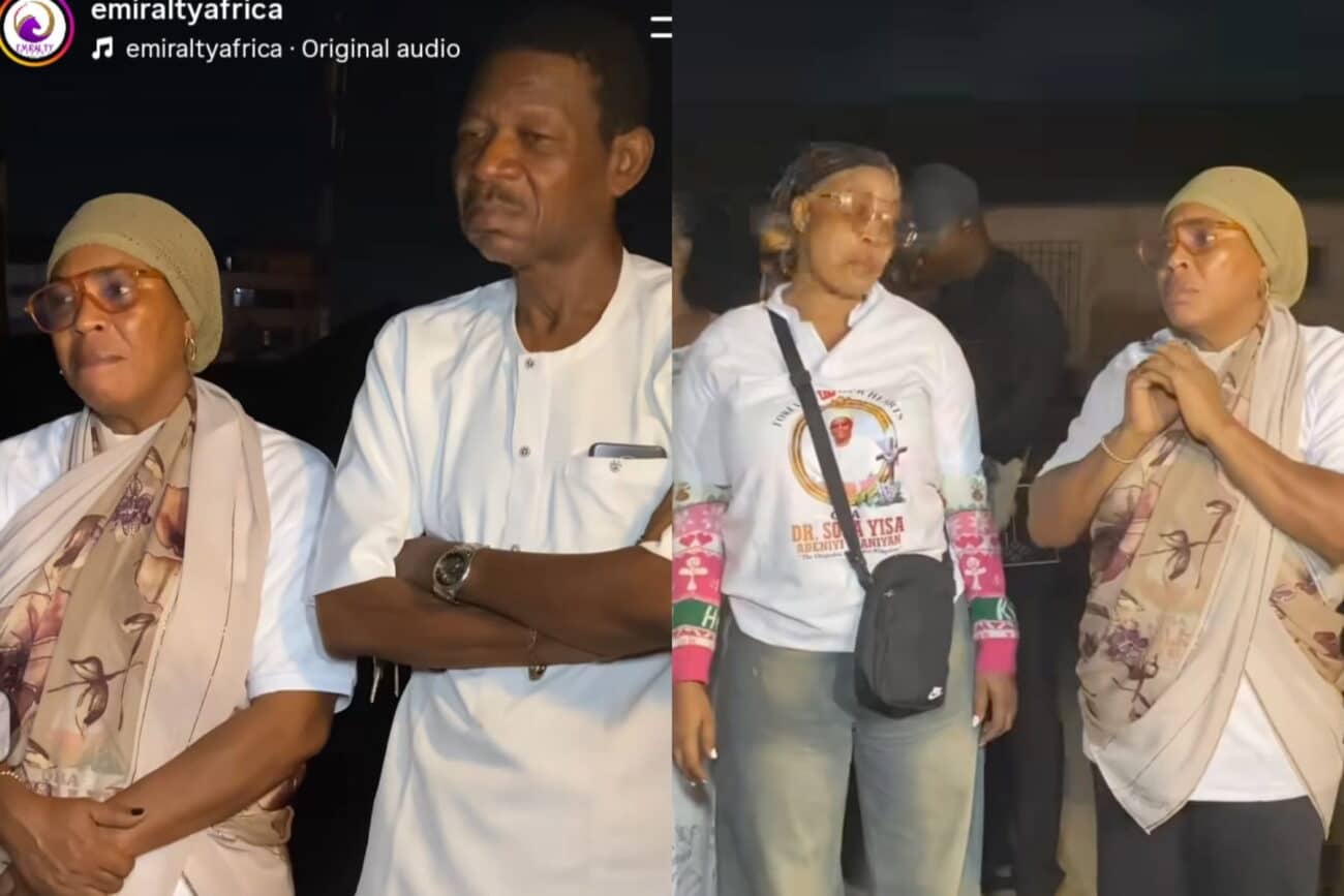Nollywood stars in airport for Onipokia of Ipokia Kingdom remains