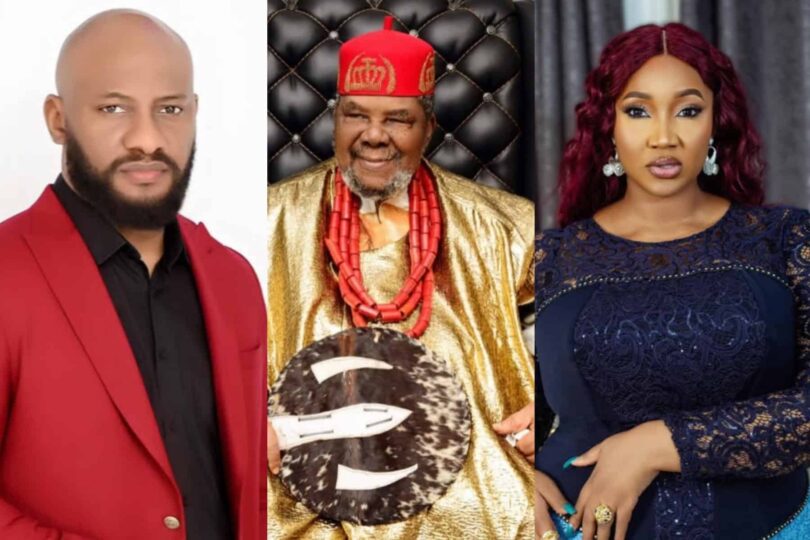 Yul Edochie unveils project with Judy and Pete Edochie
