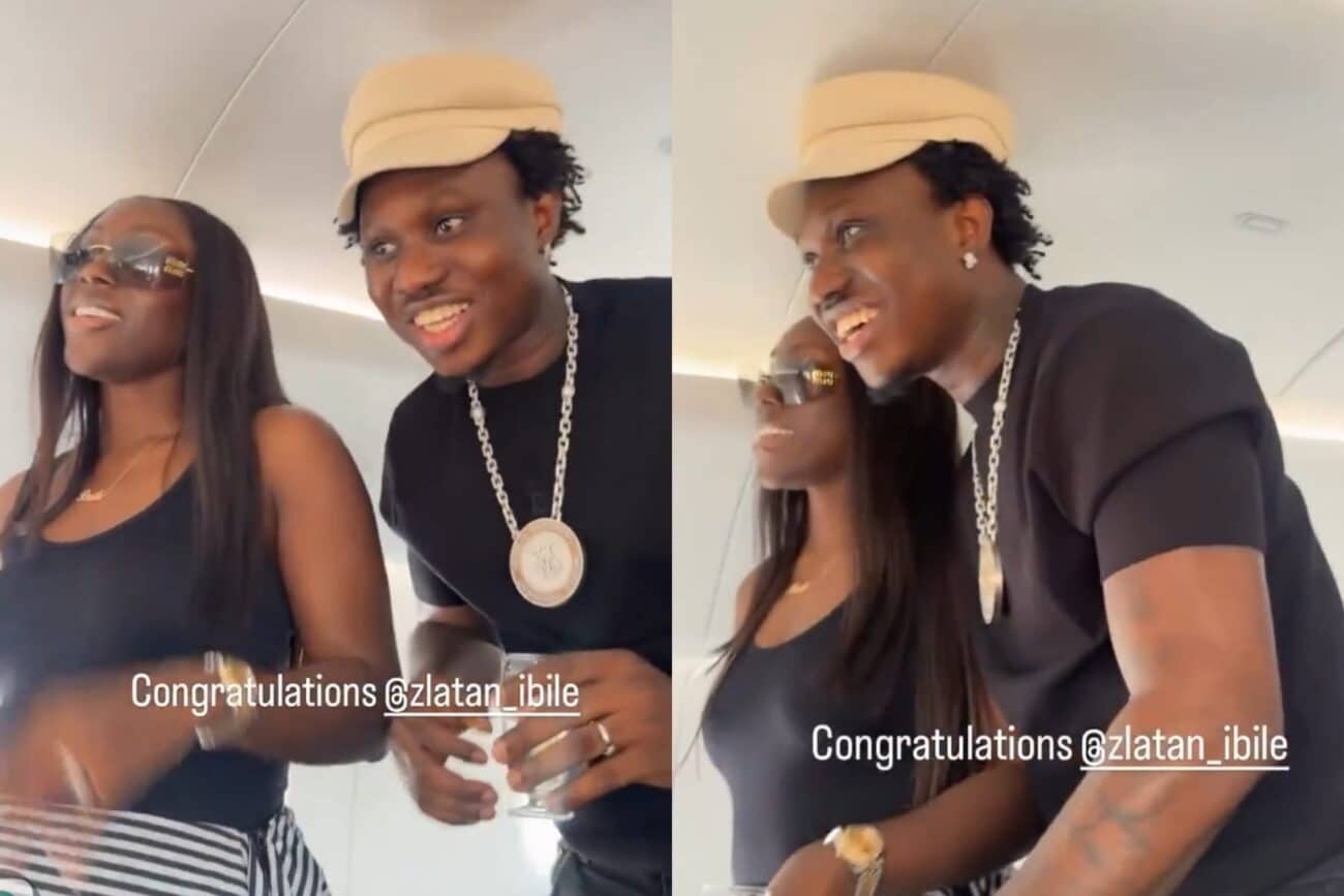 Zlatan Ibile and wife reveal wedding plans