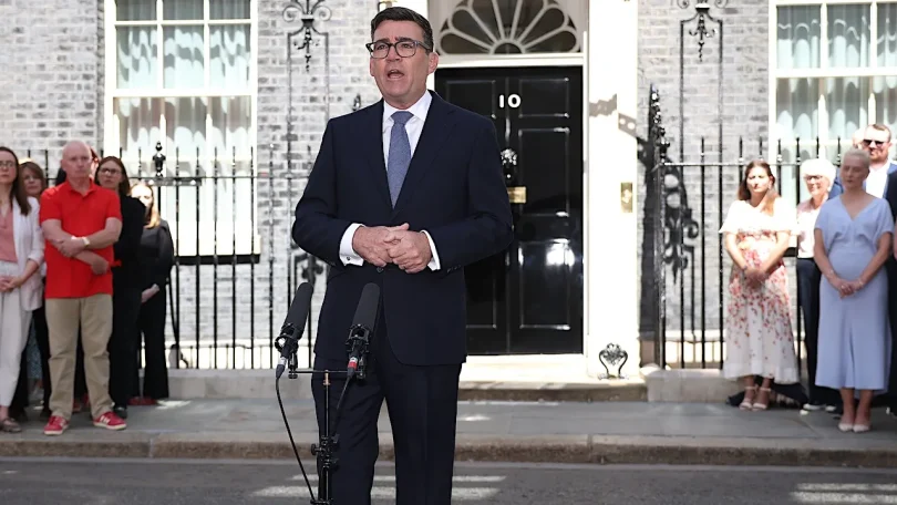 andy burnham 10 downing