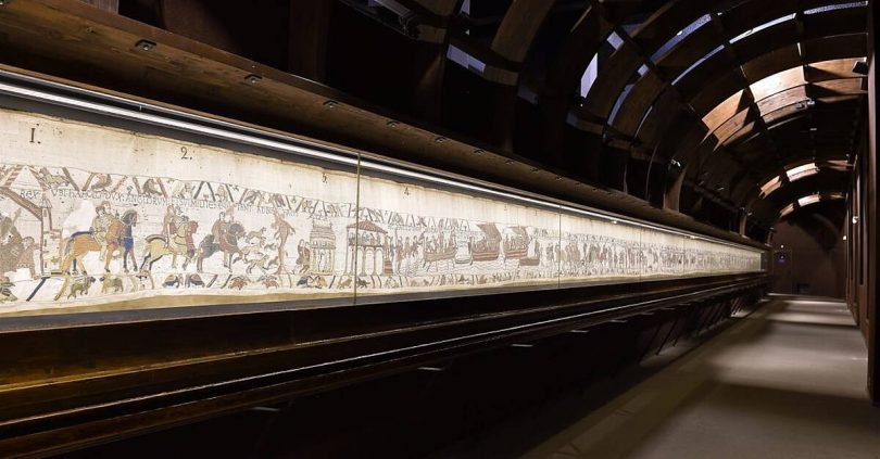 bayeux tapestry loan provides chance to write next chapter says macron