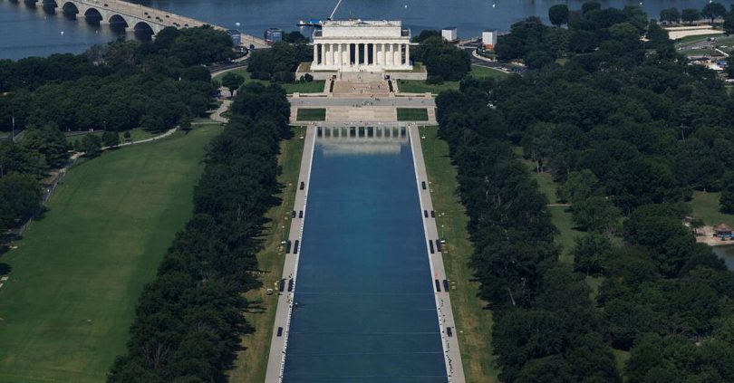 former olympian pleads not guilty in washington reflecting pool damage case