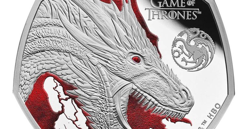 game of thrones ice and fire coins launched by british royal mint
