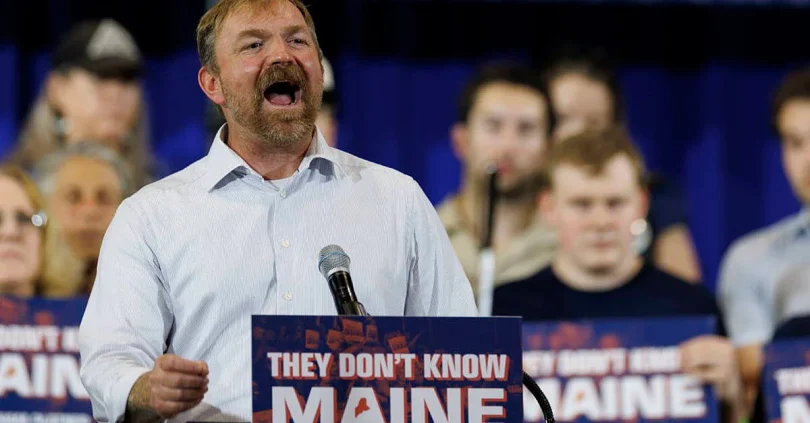 maine democrat platner says he will reflect on senate campaign denies sexual assault allegation
