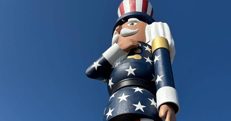minnesota town now boasts world s tallest nutcracker