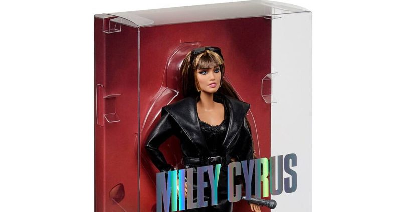 new barbie pays tribute to pop star miley cyrus a dream come true