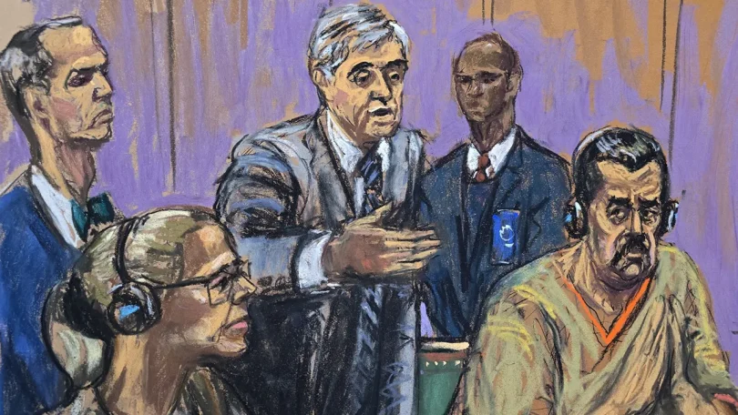 sketches maduro venezuela status conference court hearing