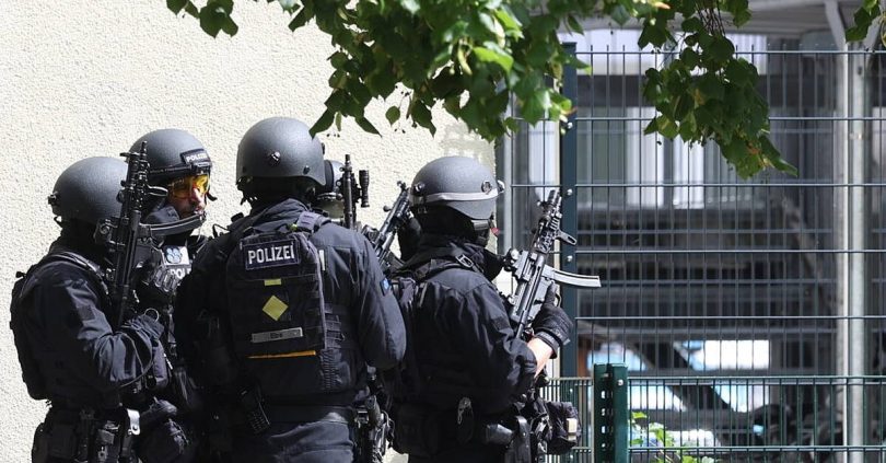 teenage boy arrested after two girls wounded at school in germany